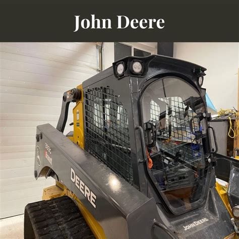 wholesale window for john deere skid steer|Replacement Skid Steer Doors .